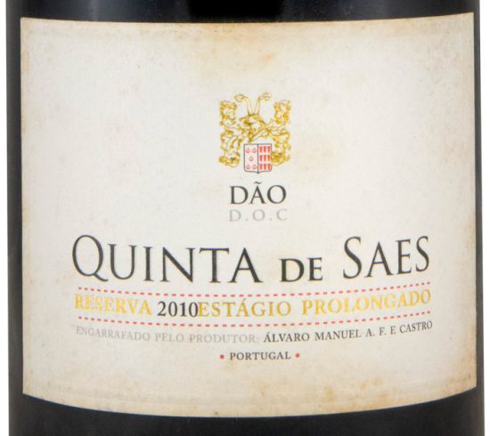 2010 Quinta de Saes Estágio Prolongado Reserva red