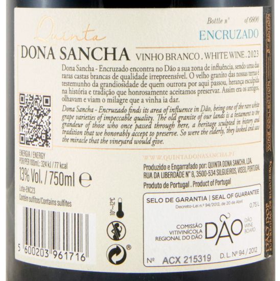 2023 Quinta Dona Sancha Encruzado white