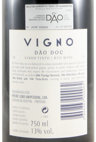 2021 Freire Lobo Vigno Terroir Blend red