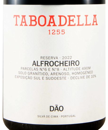 2022 Taboadella Alfrocheiro Reserva tinto