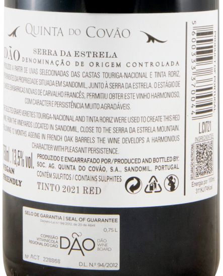2021 Quinta do Covão red