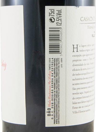 2019 Casa da Passarella Villa Oliveira Vinha Centenária Pai d'Aviz tinto