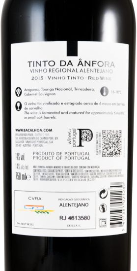 2015 Tinto da Ânfora red