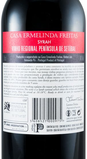 2017 Casa Ermelinda de Freitas Syrah Reserva red