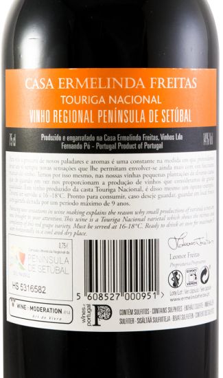 2014 Casa Ermelinda Freitas Touriga Nacional Reserva red