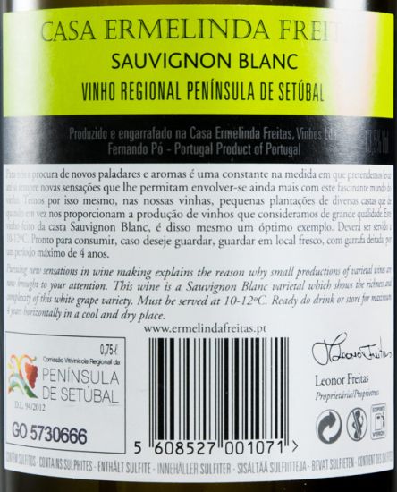 2017 Casa Ermelinda Freitas Sauvignon Blanc branco