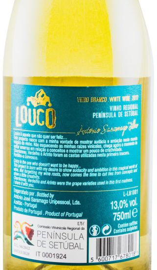 2017 António Saramago Louco white