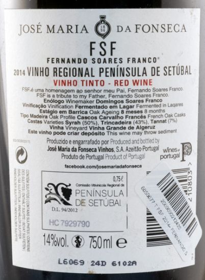 2014 FSF Fernando Soares Franco red