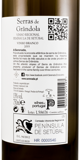 2015 Serras de Grandola white