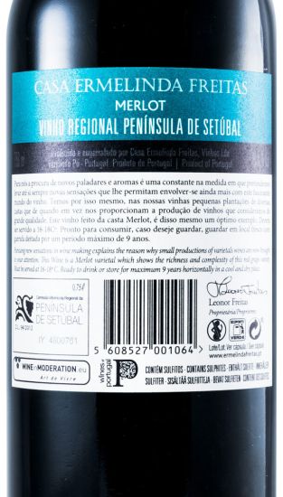 2017 Casa Ermelinda Freitas Merlot Reserva red