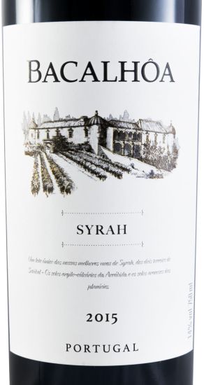 2015 Bacalhôa Syrah red