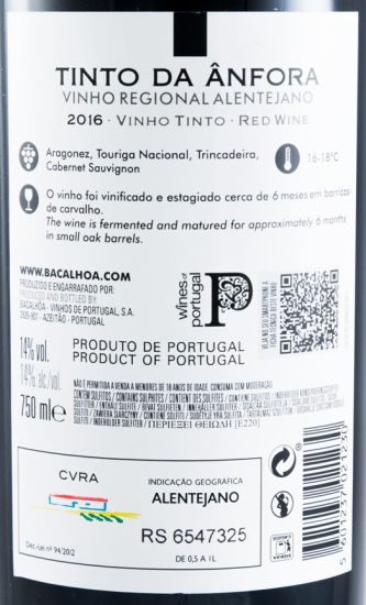 2016 Tinto da Ânfora tinto