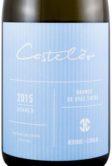 2015 Herdade do Cebolal Blanc de Noir Castelão branco
