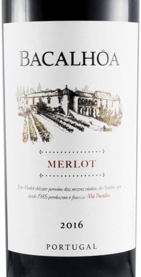 2016 Bacalhôa Merlot red