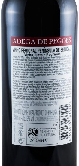 2018 Pegões Regional red