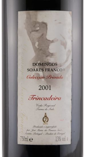 2001 Domingos Soares Franco Colecção Privada Trincadeira tinto