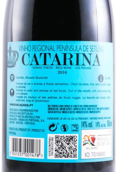 2016 Bacalhôa Catarina tinto