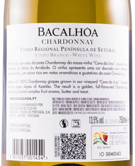 2018 Bacalhôa Chardonnay branco