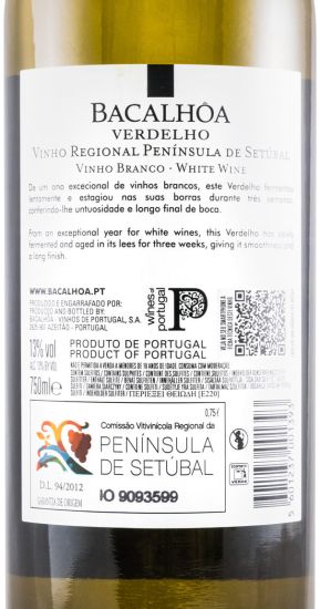 2018 Bacalhôa Verdelho branco