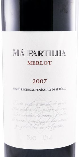2007 Má Partilha tinto