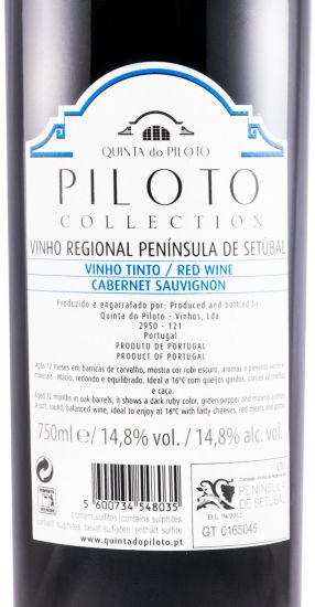 2017 Piloto Collection Cabernet Sauvignon red