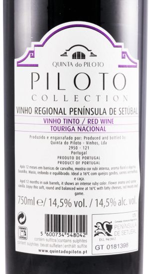 2017 Piloto Collection Touriga Nacional tinto