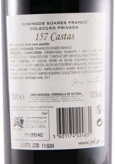 2010 Domingos Soares Franco Colecção Privada 157 Castas tinto