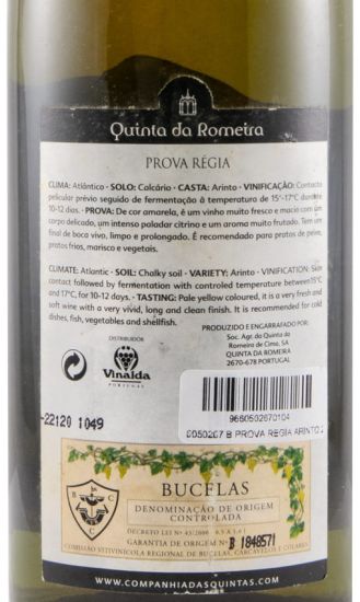 2001 Prova Régia Arinto branco