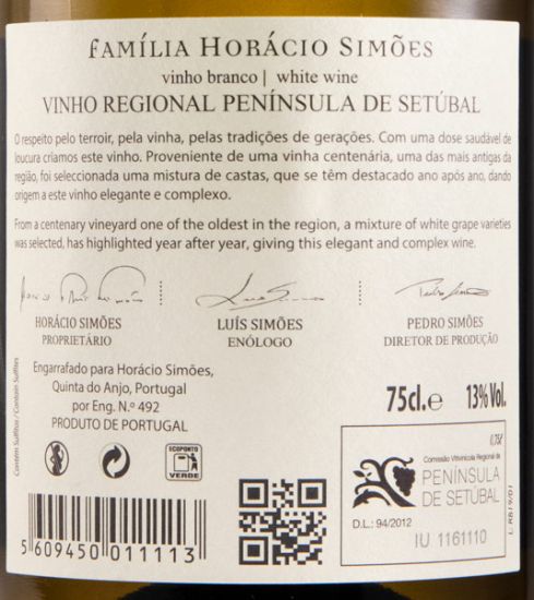 2019 Horácio Simões Tradição Bual white