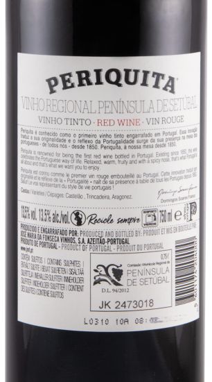 2019 José Maria da Fonseca Periquita red