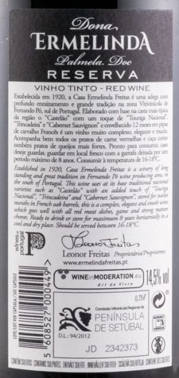 2018 Dona Ermelinda Reserva tinto