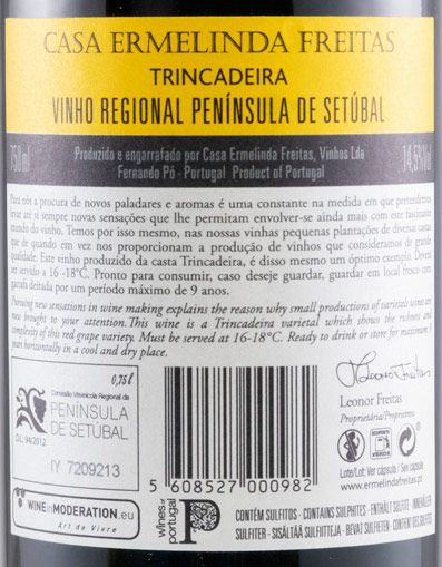 2017 Casa Ermelinda Freitas Trincadeira Reserva tinto