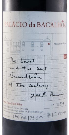 2000 Palácio da Bacalhôa tinto