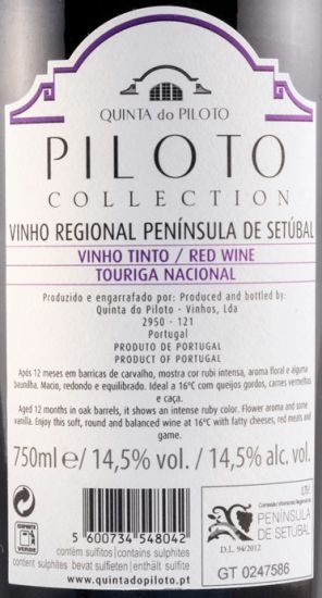 2018 Piloto Collection Touriga Nacional red