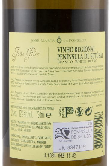 2020 José Maria da Fonseca João Pires branco