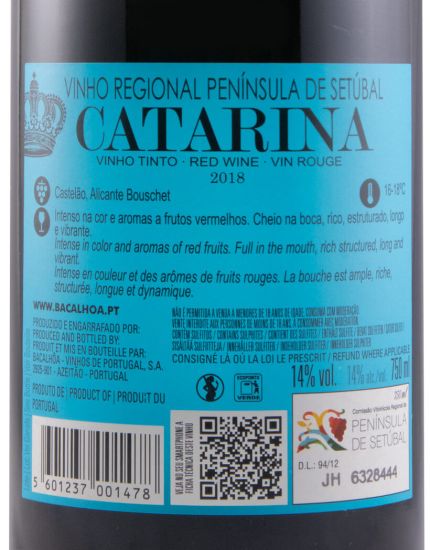 2018 Bacalhôa Catarina red
