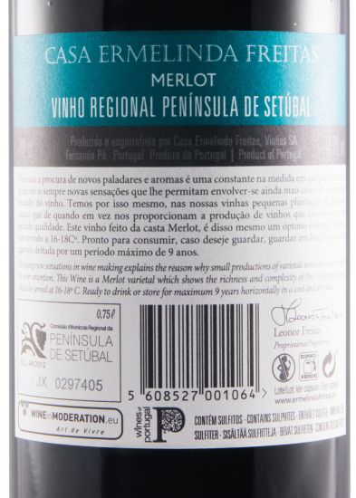2019 Casa Ermelinda Freitas Merlot Reserva red