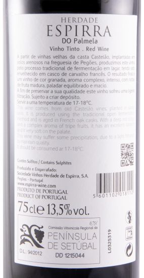 2015 Herdade de Espirra tinto