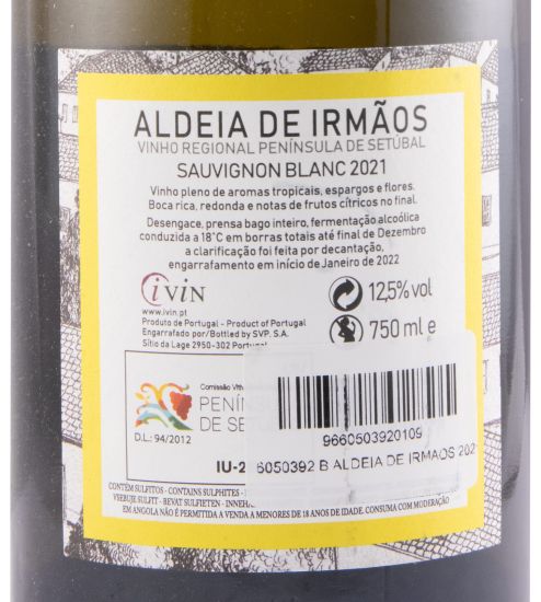 2021 Aldeia de Irmãos Sauvignon Blanc branco