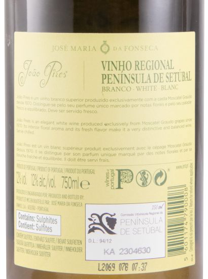 2021 José Maria da Fonseca João Pires branco