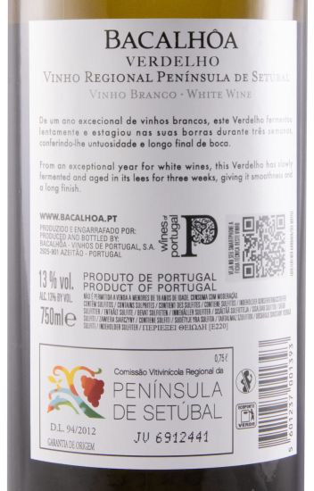 2021 Bacalhôa Verdelho white
