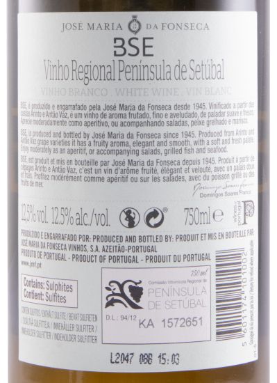 2021 José Maria da Fonseca BSE branco