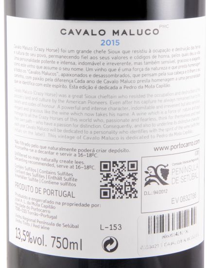 2015 Cavalo Maluco tinto