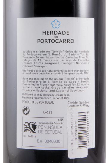 2018 Herdade do Portocarro tinto