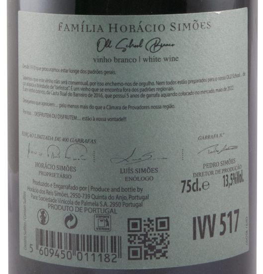 2016 Horácio Simões Old School branco