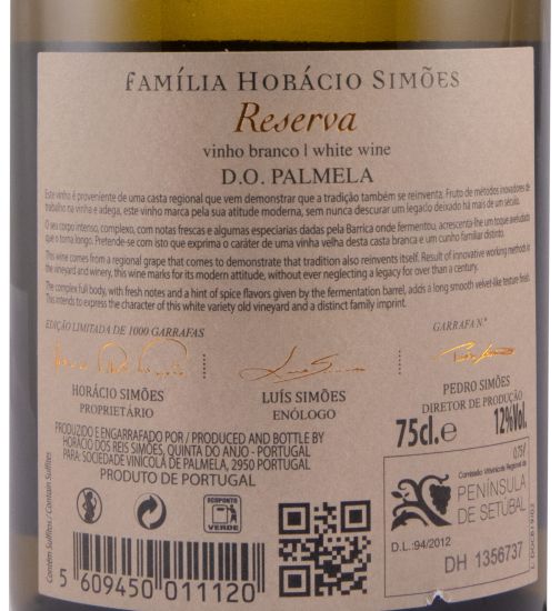 2019 Horácio Simões Boal Grande Reserva branco
