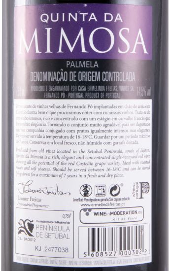 2021 Quinta da Mimosa red