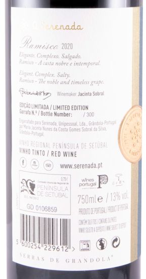 2020 A Serenada Ramisco Limited Edition red