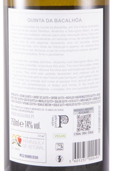 2023 Quinta da Bacalhôa white (damaged label)