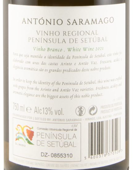 2021 António Saramago white